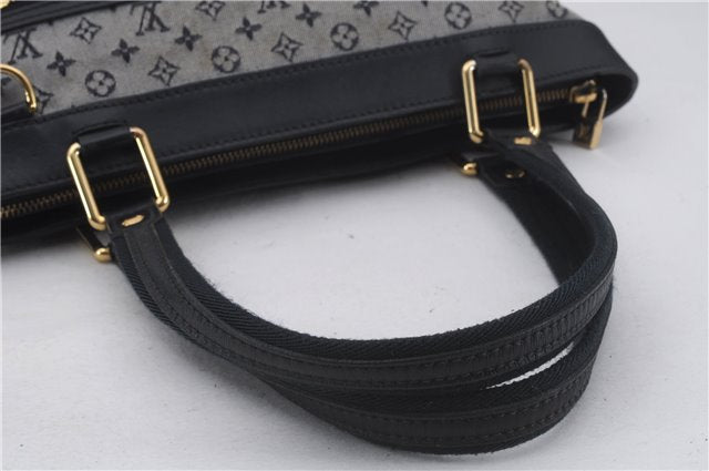 Authentic Louis Vuitton Monogram Mini Lucille PM Hand Bag Blue M92676 LV 4306D