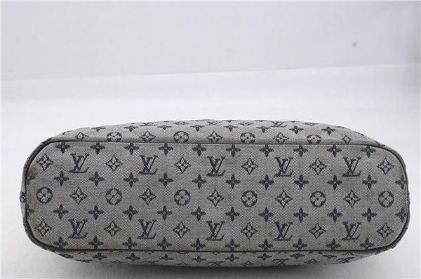 Authentic Louis Vuitton Monogram Mini Lucille PM Hand Bag Blue M92676 LV 4306D