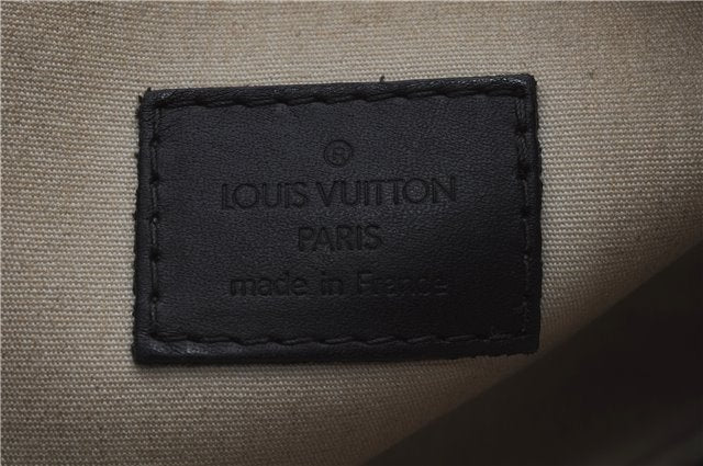 Authentic Louis Vuitton Monogram Mini Lucille PM Hand Bag Blue M92676 LV 4306D