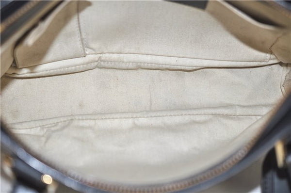 Authentic Louis Vuitton Monogram Mini Lucille PM Hand Bag Blue M92676 LV 4306D