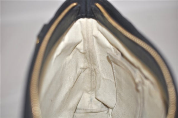 Authentic Louis Vuitton Monogram Mini Lucille PM Hand Bag Blue M92676 LV 4306D