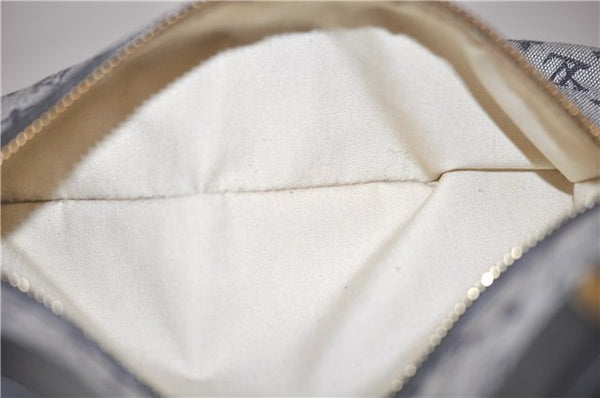 Authentic Louis Vuitton Monogram Mini Lucille PM Hand Bag Blue M92676 LV 4306D