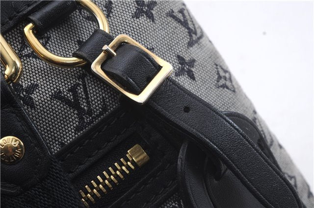 Authentic Louis Vuitton Monogram Mini Lucille PM Hand Bag Blue M92676 LV 4306D