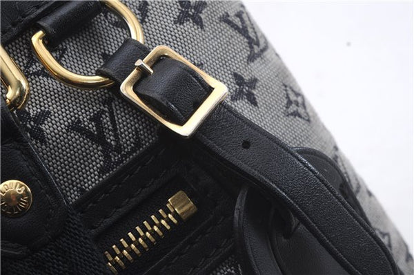 Authentic Louis Vuitton Monogram Mini Lucille PM Hand Bag Blue M92676 LV 4306D