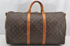 Authentic Louis Vuitton Monogram Keepall Bandouliere 50 M41416 Boston Bag 4306I