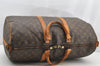 Authentic Louis Vuitton Monogram Keepall Bandouliere 50 M41416 Boston Bag 4306I