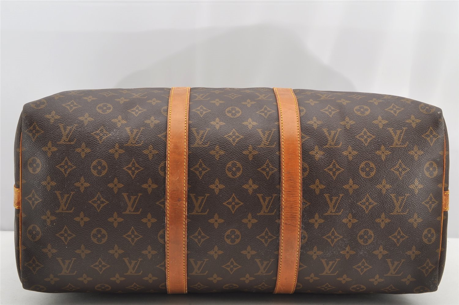 Authentic Louis Vuitton Monogram Keepall Bandouliere 50 M41416 Boston Bag 4306I