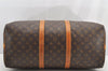 Authentic Louis Vuitton Monogram Keepall Bandouliere 50 M41416 Boston Bag 4306I