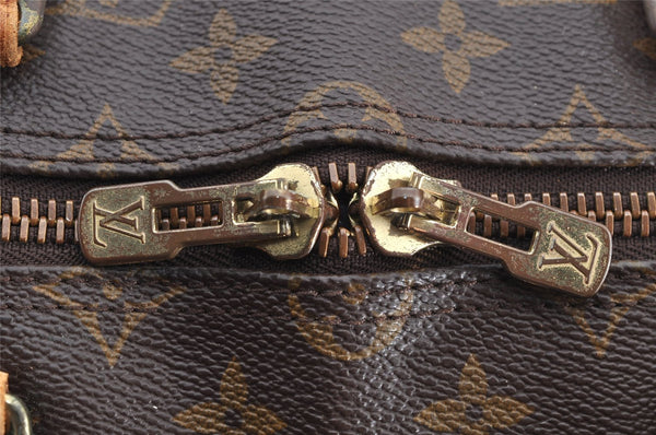 Authentic Louis Vuitton Monogram Keepall Bandouliere 50 M41416 Boston Bag 4306I