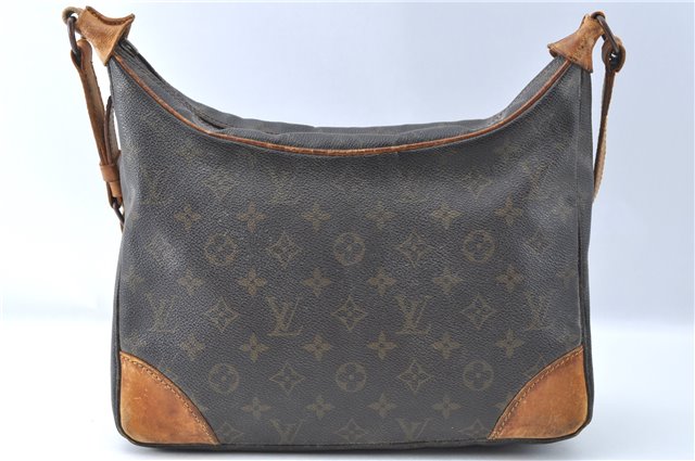Auth Louis Vuitton Monogram Boulogne 30 Shoulder Cross Bag M52165 LV Junk 4307B