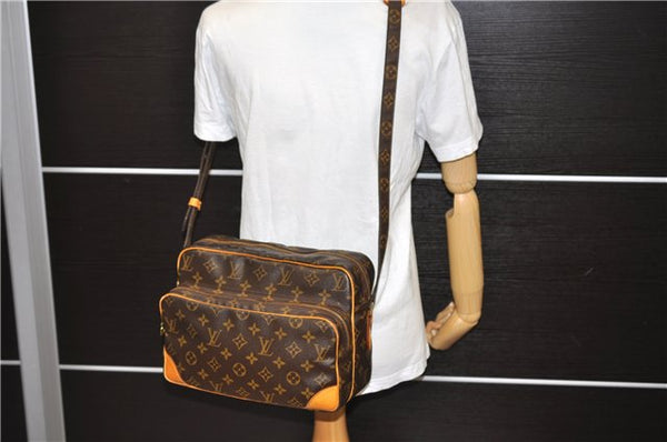Authentic LOUIS VUITTON Monogram Nile Shoulder Cross Body Bag M45244 LV 4307C