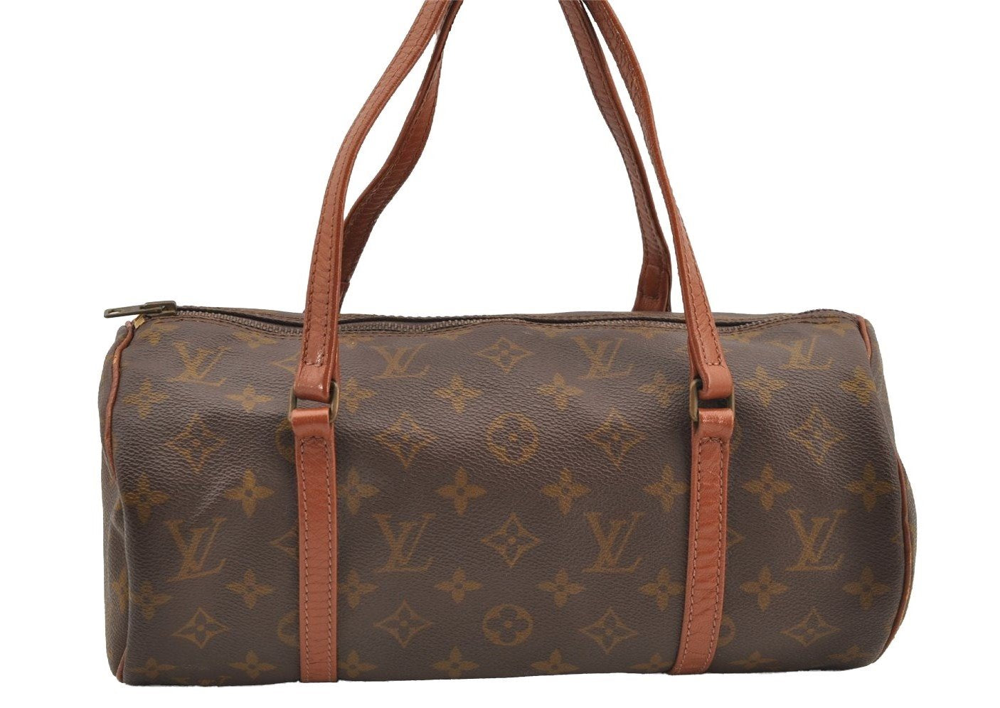 Authentic Louis Vuitton Monogram Papillon 30 Hand Bag Old Model LV 4307I