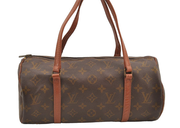 Authentic Louis Vuitton Monogram Papillon 30 Hand Bag Old Model LV 4307I