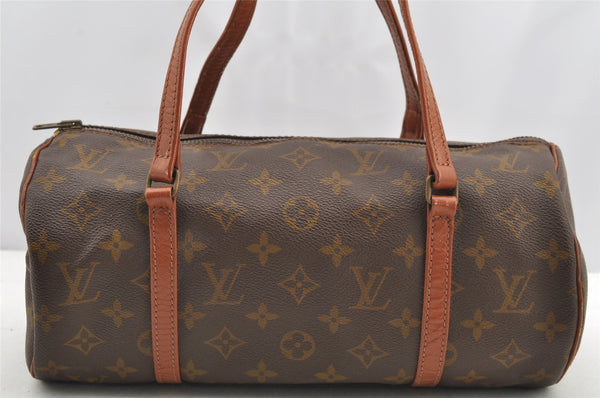 Authentic Louis Vuitton Monogram Papillon 30 Hand Bag Old Model LV 4307I