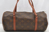 Authentic Louis Vuitton Monogram Papillon 30 Hand Bag Old Model LV 4307I