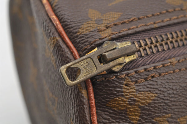 Authentic Louis Vuitton Monogram Papillon 30 Hand Bag Old Model LV 4307I