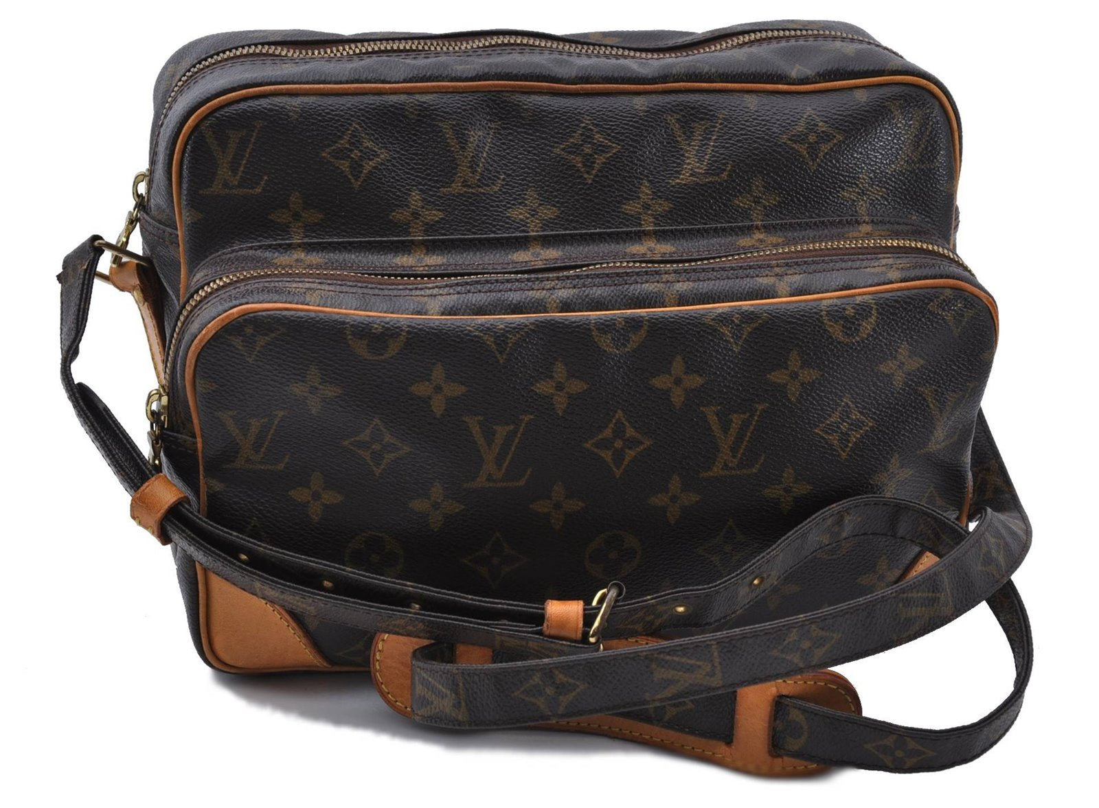 Authentic LOUIS VUITTON Monogram Nile Shoulder Cross Body Bag M45244 LV 4307C