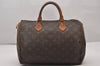 Authentic Louis Vuitton Monogram Speedy 30 Hand Boston Bag M41526 LV Junk 4308I