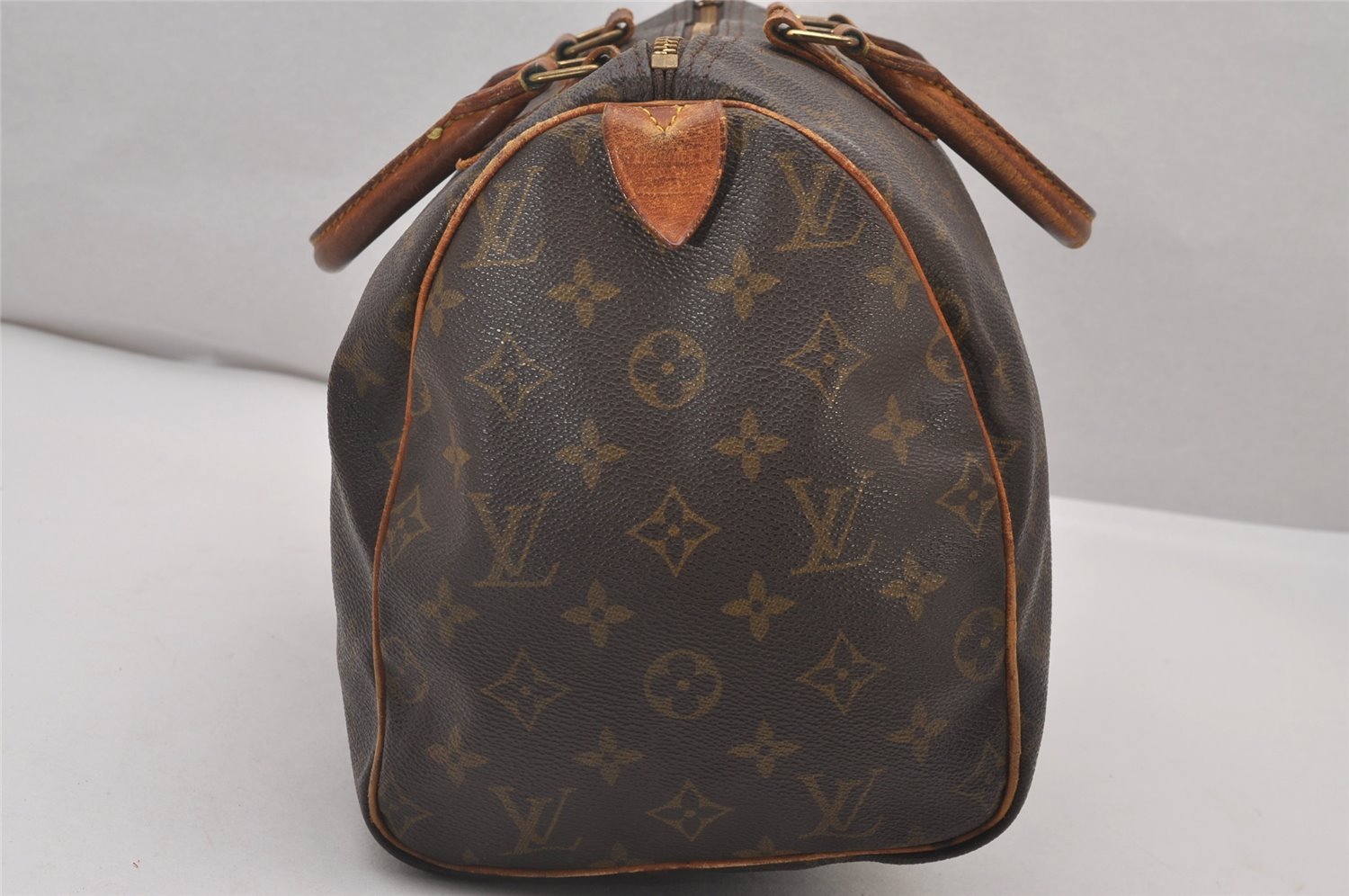 Authentic Louis Vuitton Monogram Speedy 30 Hand Boston Bag M41526 LV Junk 4308I