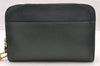 Authentic Louis Vuitton Taiga Baikal Clutch Bag Green M30184 LV 4309I