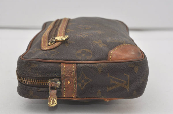 Authentic Louis Vuitton Monogram Marly Dragonne GM M51825 Clutch Hand Bag 4310I