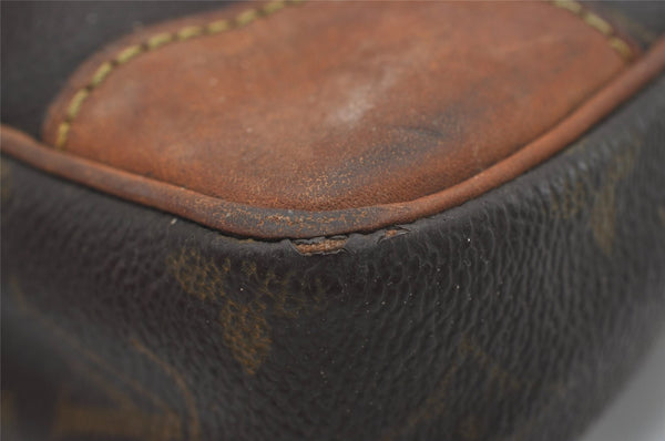 Authentic Louis Vuitton Monogram Marly Dragonne GM M51825 Clutch Hand Bag 4310I