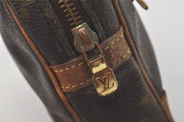 Authentic Louis Vuitton Monogram Marly Dragonne GM M51825 Clutch Hand Bag 4310I