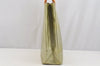 Authentic Louis Vuitton Vernis Reade MM Hand Bag Light Green M91142 LV 4311I