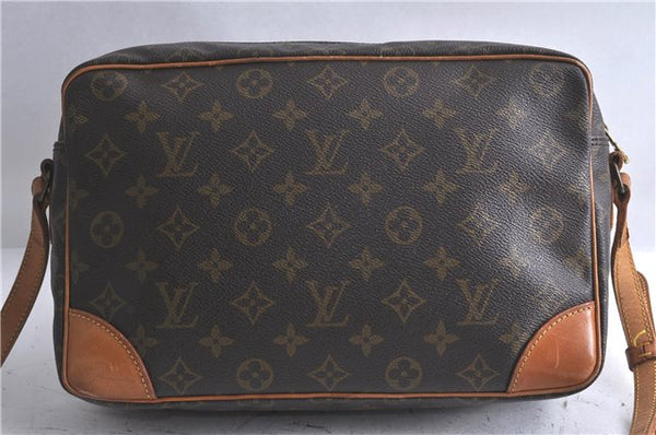 Auth LOUIS VUITTON Monogram Trocadero 30 Shoulder Cross Body Bag M51272 LV 4313C