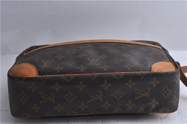 Auth LOUIS VUITTON Monogram Trocadero 30 Shoulder Cross Body Bag M51272 LV 4313C