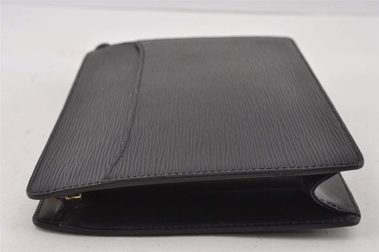 Authentic Louis Vuitton Epi Pochette Homme Clutch Hand Bag Black M52522 LV 4313I