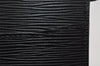 Authentic Louis Vuitton Epi Pochette Homme Clutch Hand Bag Black M52522 LV 4313I