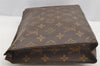 Auth Louis Vuitton Monogram Poche Toilette 26 Cosmetics Pouch Old Model LV 4314I