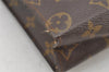 Auth Louis Vuitton Monogram Poche Toilette 26 Cosmetics Pouch Old Model LV 4314I