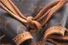 Authentic Louis Vuitton Monogram Noe Shoulder Drawstring Bag M42224 LV 4315F