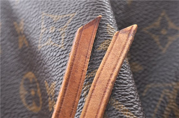 Authentic Louis Vuitton Monogram Noe Shoulder Drawstring Bag M42224 LV 4315F