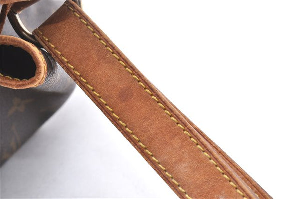 Authentic Louis Vuitton Monogram Noe Shoulder Drawstring Bag M42224 LV 4315F