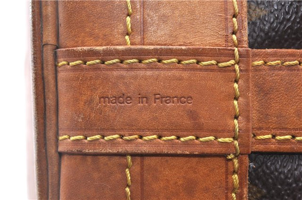 Authentic Louis Vuitton Monogram Noe Shoulder Drawstring Bag M42224 LV 4315F