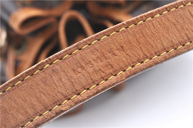 Authentic Louis Vuitton Monogram Noe Shoulder Drawstring Bag M42224 LV 4315F