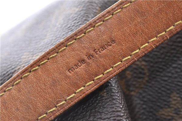 Authentic Louis Vuitton Monogram Noe Shoulder Drawstring Bag M42224 LV 4315F