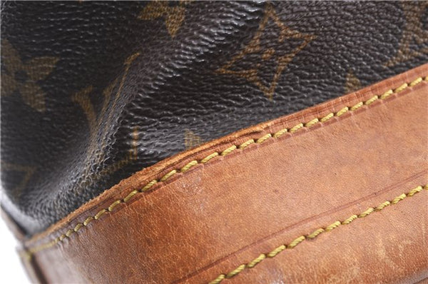 Authentic Louis Vuitton Monogram Noe Shoulder Drawstring Bag M42224 LV 4315F