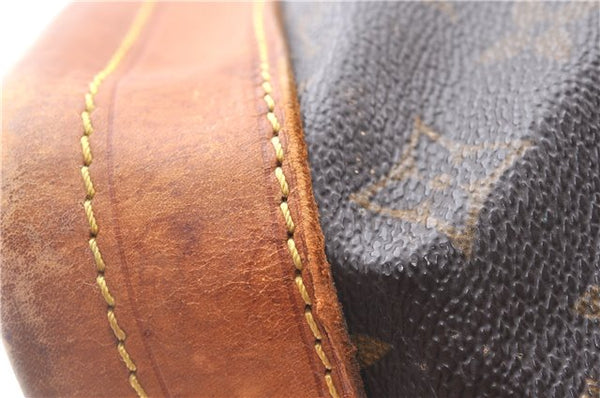 Authentic Louis Vuitton Monogram Noe Shoulder Drawstring Bag M42224 LV 4315F