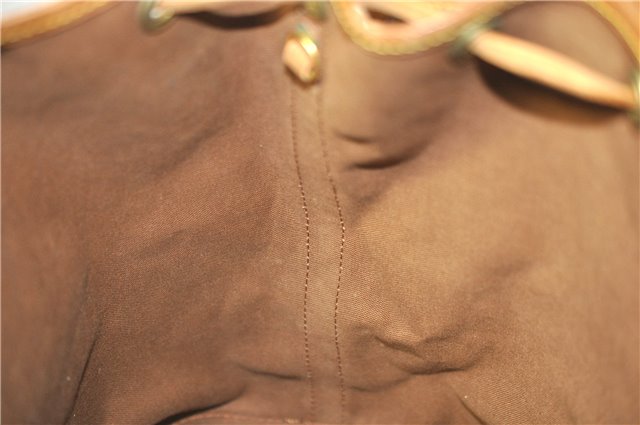 Authentic Louis Vuitton Monogram Noe Shoulder Drawstring Bag M42224 LV 4315F