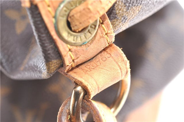 Authentic Louis Vuitton Monogram Noe Shoulder Drawstring Bag M42224 LV 4315F