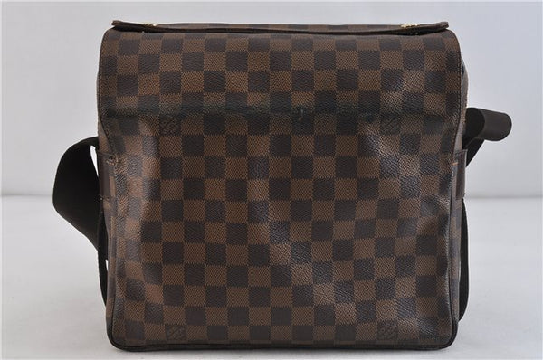 Authentic LOUIS VUITTON Damier Naviglio Shoulder Cross Body Bag N45255 LV 4316C