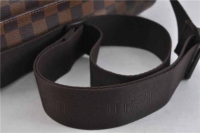 Authentic LOUIS VUITTON Damier Naviglio Shoulder Cross Body Bag N45255 LV 4316C