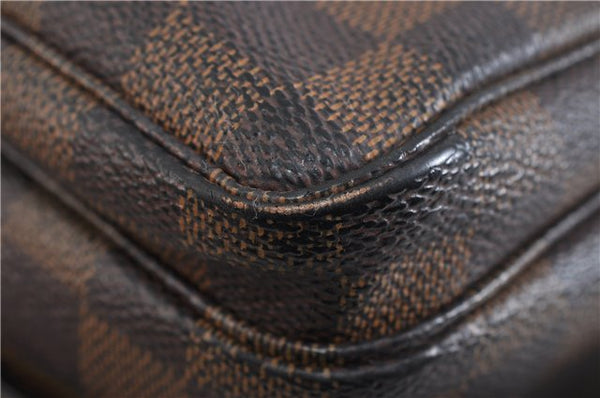 Authentic LOUIS VUITTON Damier Naviglio Shoulder Cross Body Bag N45255 LV 4316C