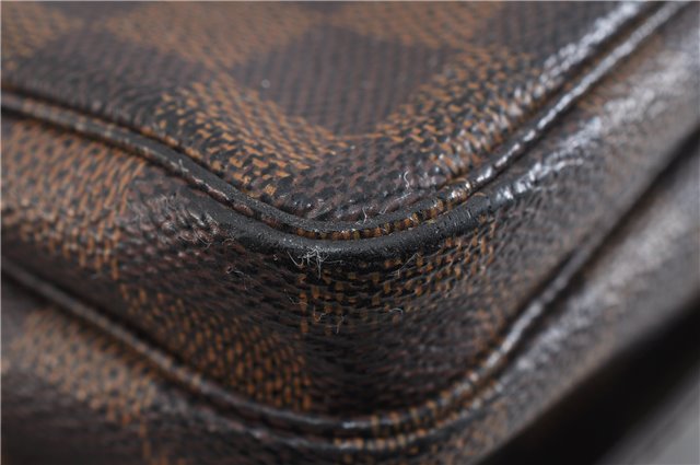 Authentic LOUIS VUITTON Damier Naviglio Shoulder Cross Body Bag N45255 LV 4316C