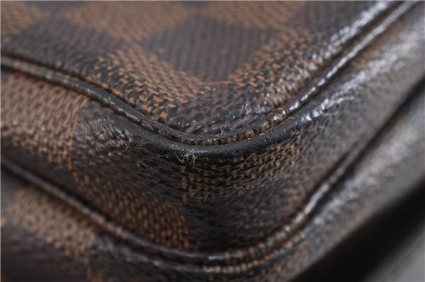 Authentic LOUIS VUITTON Damier Naviglio Shoulder Cross Body Bag N45255 LV 4316C