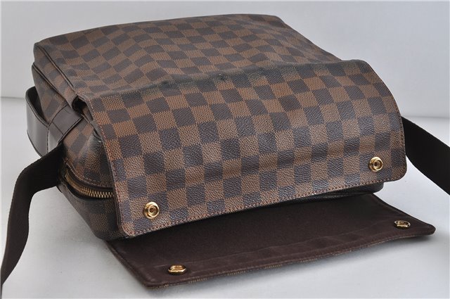 Authentic LOUIS VUITTON Damier Naviglio Shoulder Cross Body Bag N45255 LV 4316C